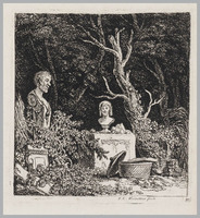 KG 13649
<br/>
In de tuin van Quintijn aan de Tiber te Rome
<br/>
<em>Weirotter, François Edmund (1730-1771)</em>